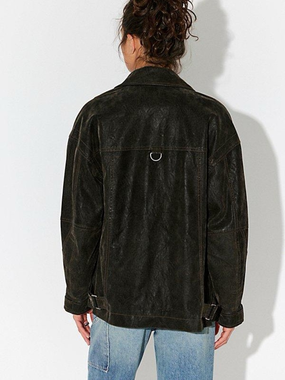NWOT Free People We The Free Sloane Vegan Suede Jacket Size XS - Picture 3 of 16
